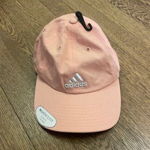 Adidas coral/pink baseball hat